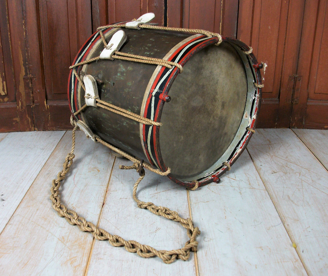 Victorian Military Drum by Potter, London